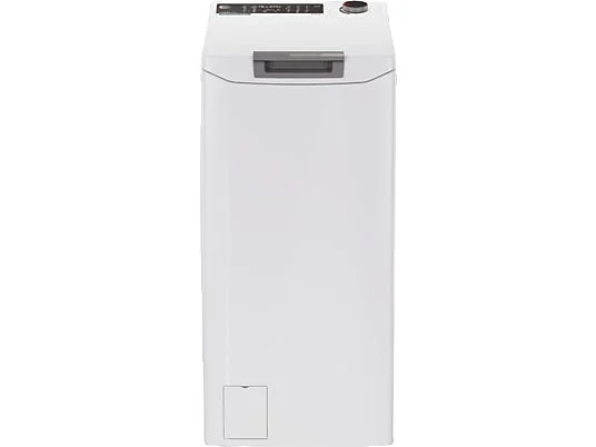 Lavadora carga superior - Hoover THOS2856TM4-S, 8.5 kg, 1200 rpm, +60 Programas, Función Vapor Steam Care PRO, Conectividad WiFi y Bluetooth, Blanco