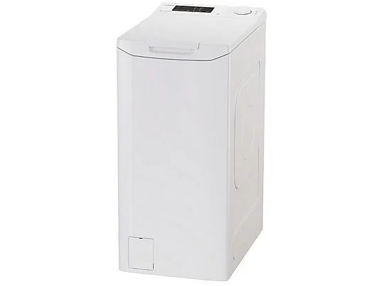Lavadora carga superior - CANDY TCA473D3-S, 7 kg, 17 programas, Blanco